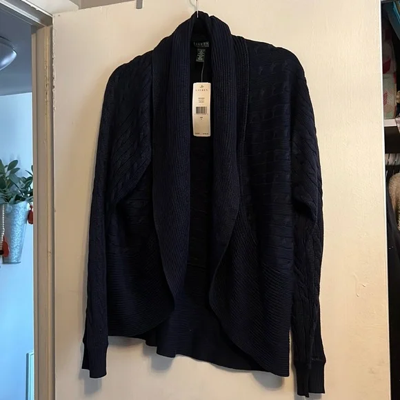NWT Lauren by Ralph Lauren Cardigan Sweater - Picture 1 of 3